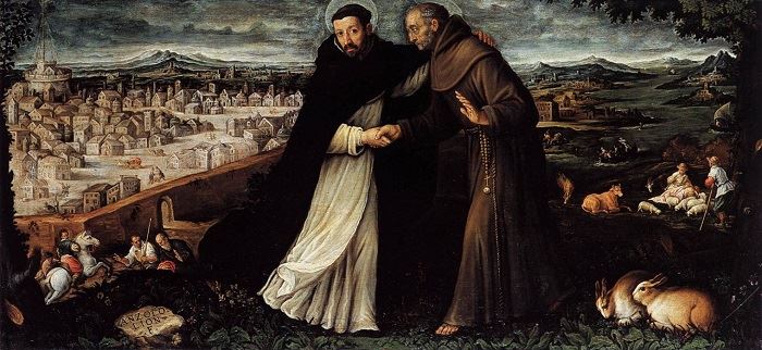 On the Meeting of Saints Francis and Dominic